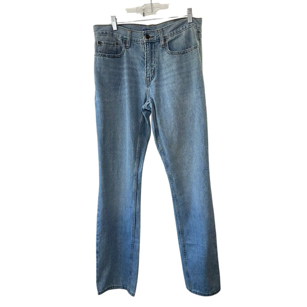 Old Navy Light Wash Straight Fit Men' Jeans Size 32x34